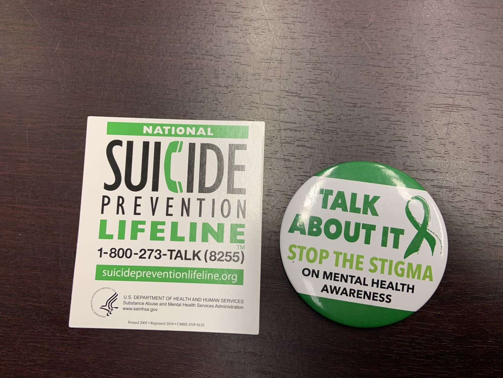 National suicide prevention lifeline